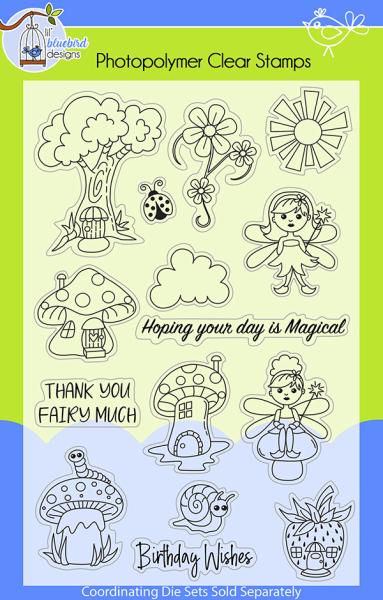 Lil Bluebird Designs - Fairy Wishes - Clear Stamps