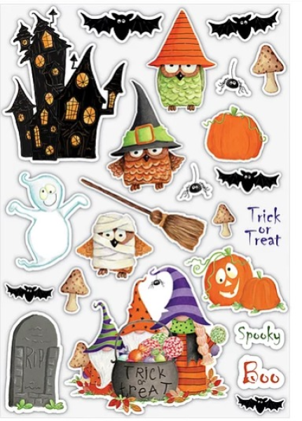 Craft Consortium Happy Haunting Puffy Stickers  - Aufkleber