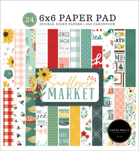 Carta Bella "Sunflower Market" 6x6" Paper Pad