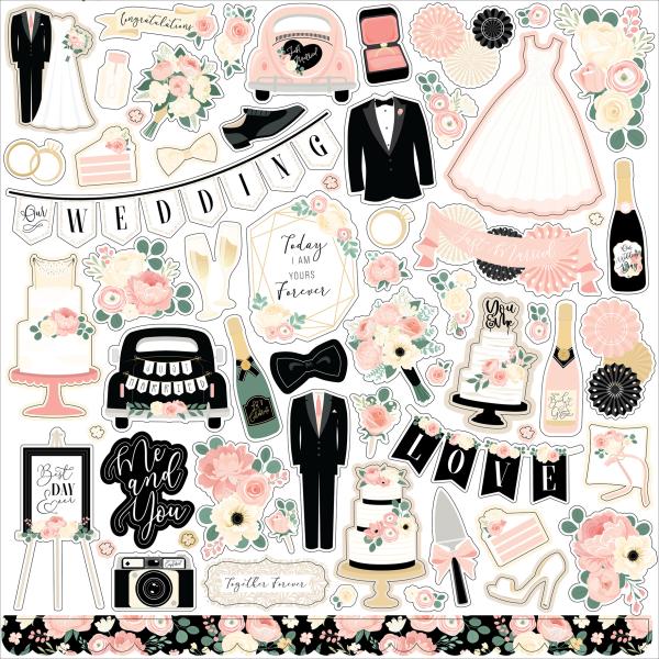 Echo Park "Wedding" 12x12" Collection Kit