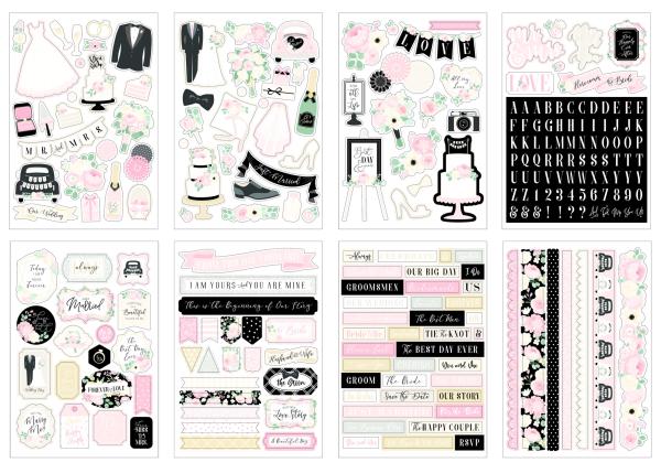 Echo Park "Wedding Sticker Book " Stickerbook