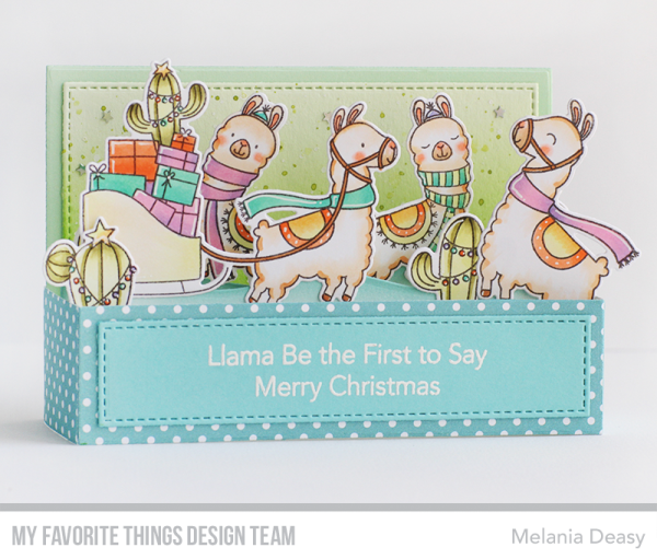 My Favorite Things Die-namics "Happy Llamadays" | Stanzschablone | Stanze | Craft Die