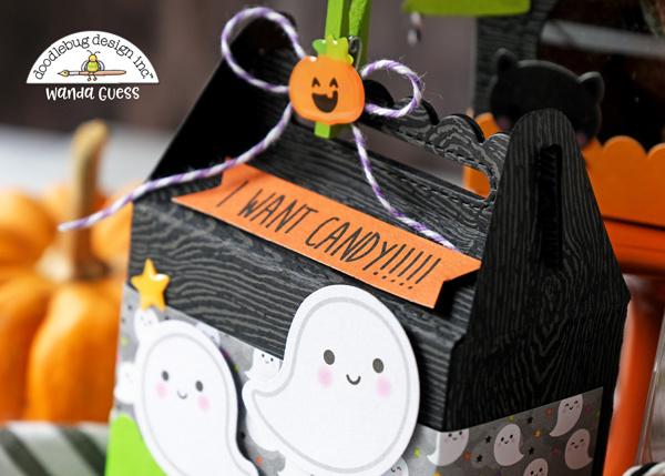 Doodlebug Design Playful Pumpkins Shape Sprinkles 