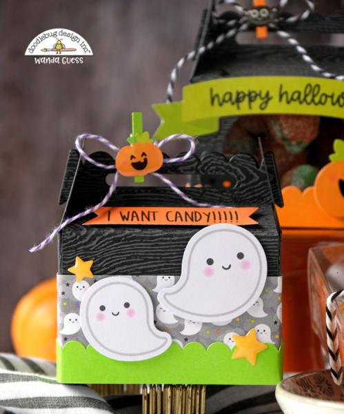 Doodlebug Design Playful Pumpkins Shape Sprinkles 