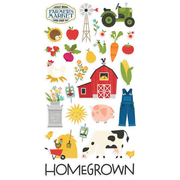 Simple Stories - Homegrown - Chipboard Sticker 