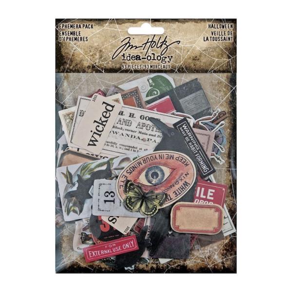 Tim Holtz - Idea Ology "Halloween Ephemera" Erinnerungsstücke