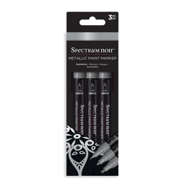 Spectrum Noir  Metallic Paint Markers Quicksilver