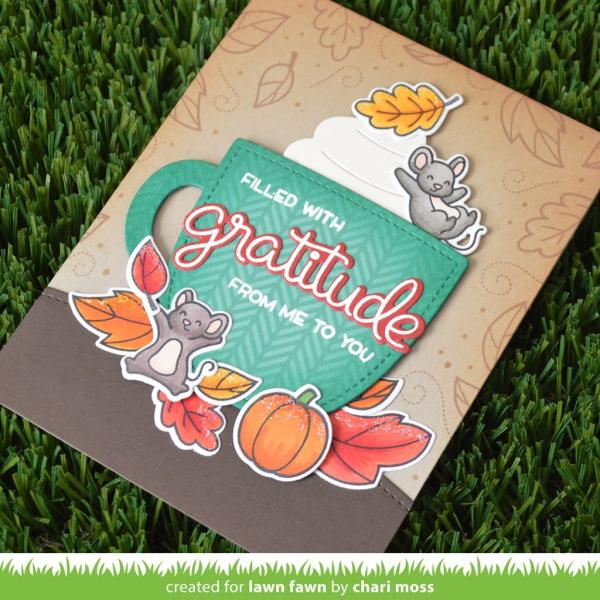 Lawn Fawn Stempelset "You Autumn Know" Clear Stamp