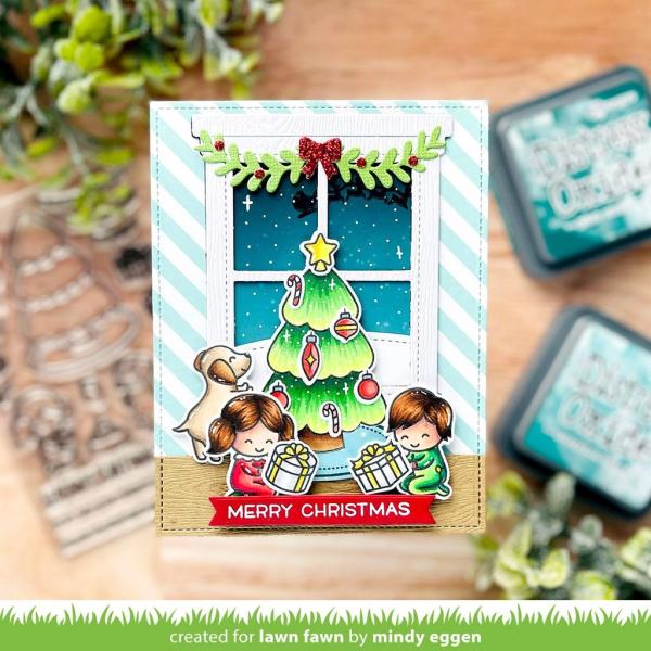 Lawn Fawn Stempelset "Joy To All" Clear Stamp