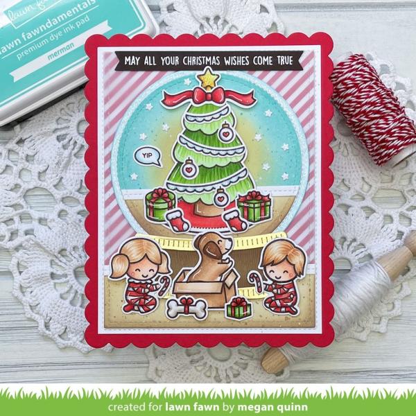 Lawn Fawn Stempelset "Joy To All" Clear Stamp