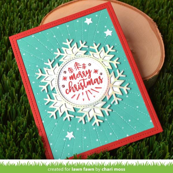 Lawn Fawn Stempelset "Magic Holiday Messages" Clear Stamp