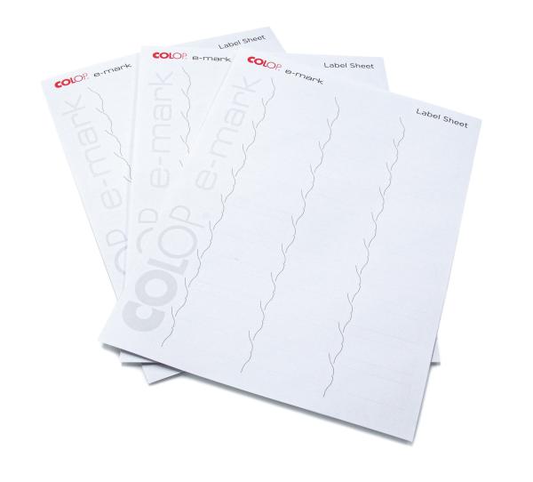 Colop E-MARK - Label Sheets - Etiketten (300 Stk)