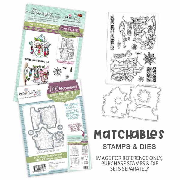 Polkadoodles Stempel "Gnome Worth Melting For" Clear Stamp-Set