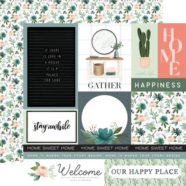 Carta Bella "Gather At Home" 12x12" Collection Kit