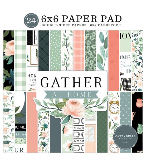 Carta Bella "Gather At Home" 6x6" Paper Pad