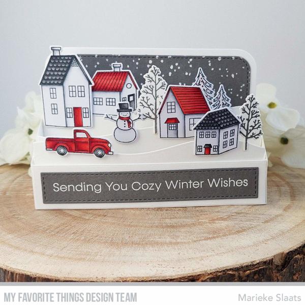 My Favorite Things Stempelset "Cozy Winter Wishes" Clear Stamp Set