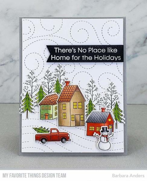 My Favorite Things Stempelset "Cozy Winter Wishes" Clear Stamp Set