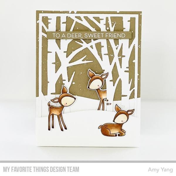 My Favorite Things Die-namics "Deer, Sweet Friend" | Stanzschablone | Stanze | Craft Die