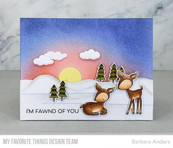 My Favorite Things Die-namics "Deer, Sweet Friend" | Stanzschablone | Stanze | Craft Die