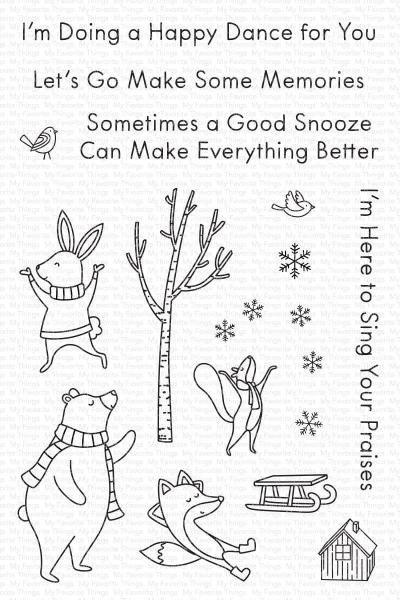 My Favorite Things Stempelset "Winter Wonder" Clear Stamp Set