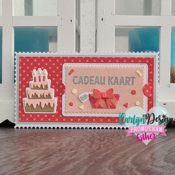 Carlijn Design Cadeaubon   Envelop  Cutting Dies - Stanzen