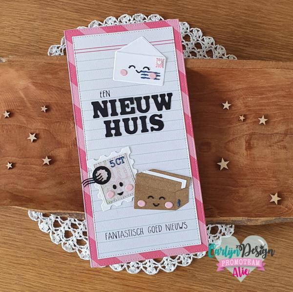 Carlijn Design Happy Snailmail  Cutting Dies - Stanzen