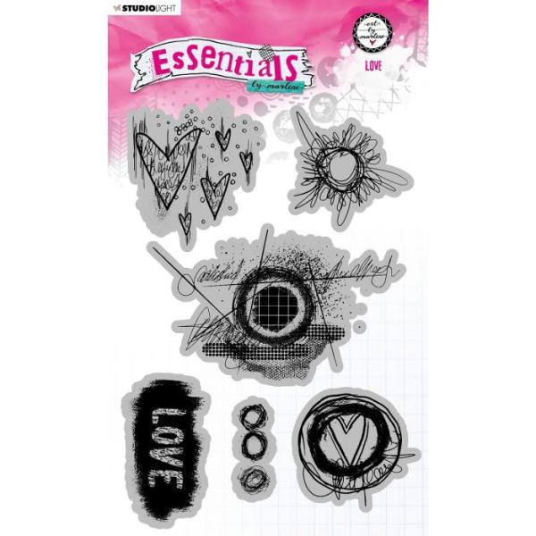 Studio Light - Cling Stamp Essentials Cling Stamps Love Nr.80