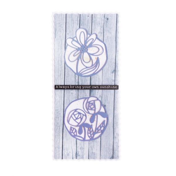 Studio Light Die Cut - Stanze - Essentials cutting die Top flowers nr.108