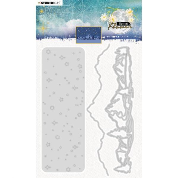 Studio Light Die Cut - Stanze - Moon flower collection cutting die North pole Scenery nr.137