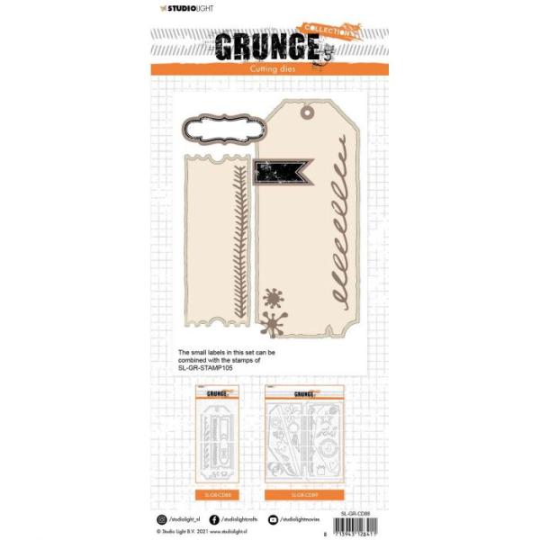 Studio Light Die Cut - Stanze - Grunge cutting die Cardshapes 2 sizes nr.88