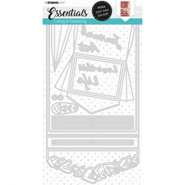 Studio Light Die Cut - Stanze - Essentials cutting die Travel journal nr.102