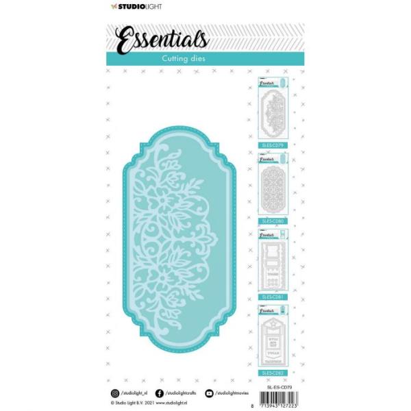 Studio Light Die Cut - Stanze - Essentials cutting die Slimline decorative border nr.79