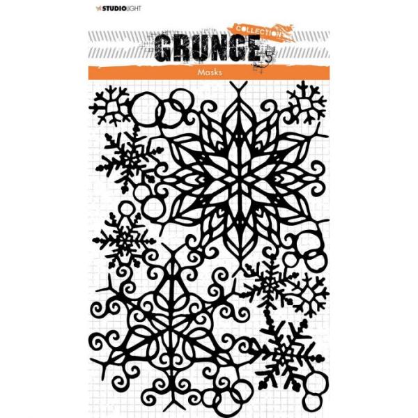 Studio Light Die Cut - Stanze - Grunge mask Snowflakes nr.52