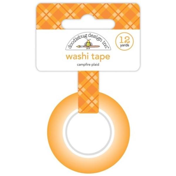 Doodlebug Design "Campfire Plaid" Washi Tape 