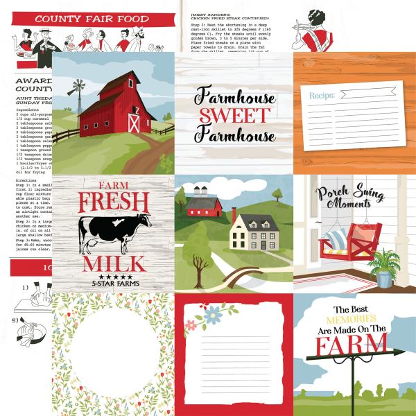 Carta Bella "Farmhouse Living" 12x12" Collection Kit