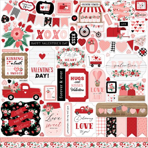 Echo Park "Hello Valentine" 12x12" Collection Kit