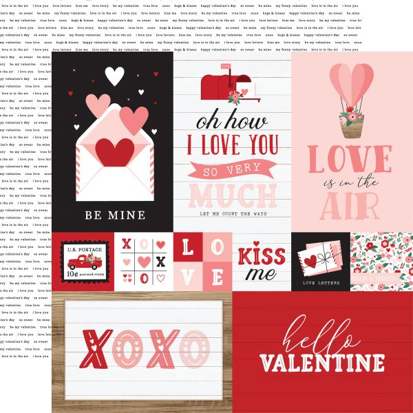 Echo Park "Hello Valentine" 12x12" Collection Kit