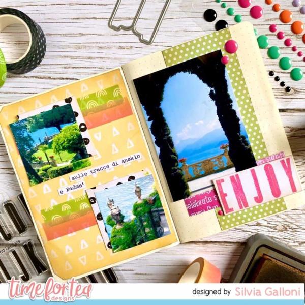 Time For Tea Clear Stamps Designs Tall Alpha 