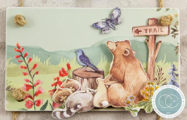 Craft Consortium In The Forest 3D Decoupage Set  - Decopage Papier