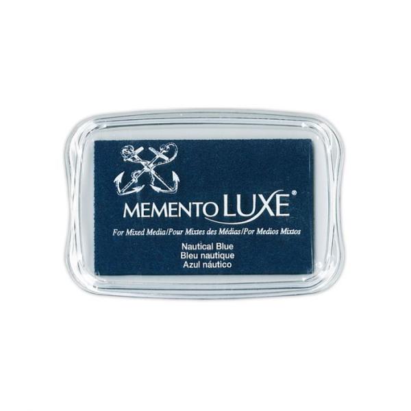 Tsukineko Memento Luxe - Nautical Blue  - Permanent Stempelkissen