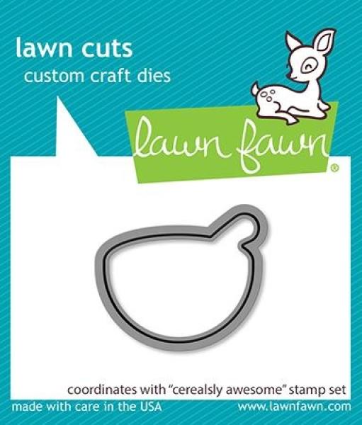 Lawn Fawn Craft Dies - "Cerealsly Awesome" - Stanzen