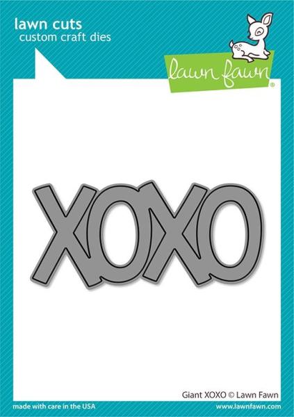 Lawn Fawn Craft Dies - Giant XOXO