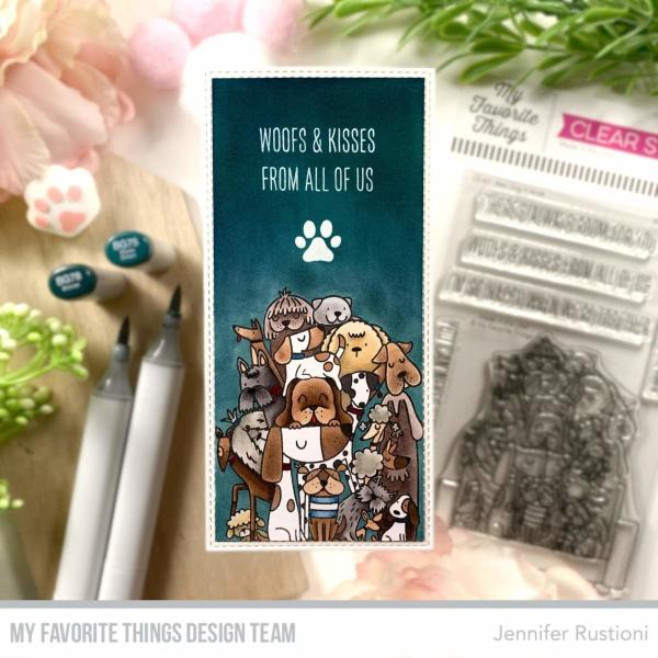 My Favorite Things Stempelset "Best Dog Friends" Clear Stamp Set