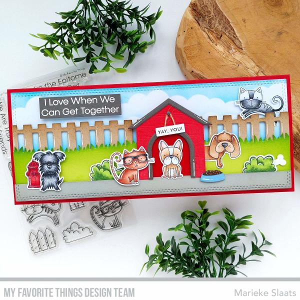 My Favorite Things Stempelset "Best of Friends" Clear Stamp Set