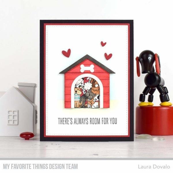 My Favorite Things Die-namics "Dog House" | Stanzschablone | Stanze | Craft Die