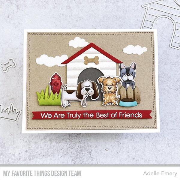 My Favorite Things Die-namics "Dog House" | Stanzschablone | Stanze | Craft Die