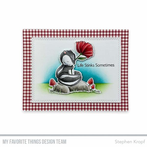 My Favorite Things Stempelset "Sweet Skunks" Clear Stamp Set