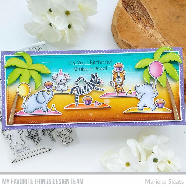 My Favorite Things Stempelset "Zen Friends" Clear Stamp Set