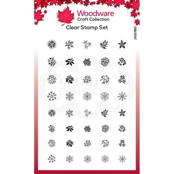 Woodware Bubble Tops   Clear Stamps - Stempel 