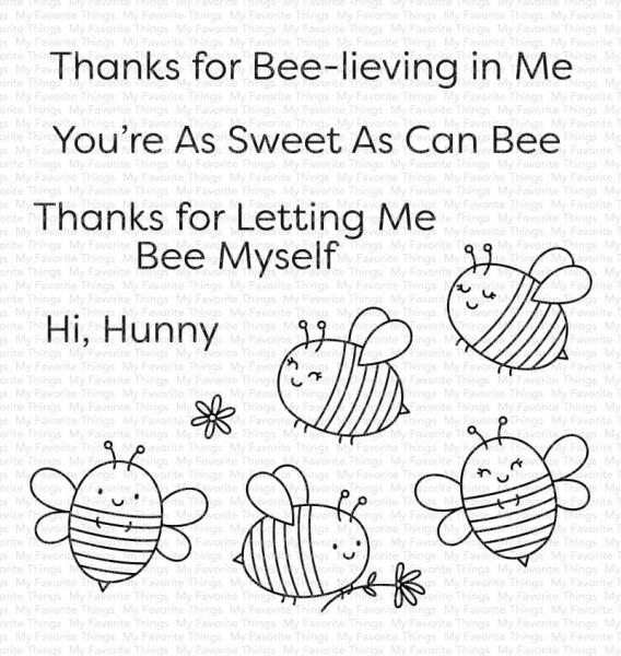 My Favorite Things Stempelset "Honey Bees" Clear Stamp Set